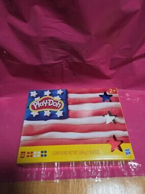 New Play-Doh 12 Pack Re,White, And Blue